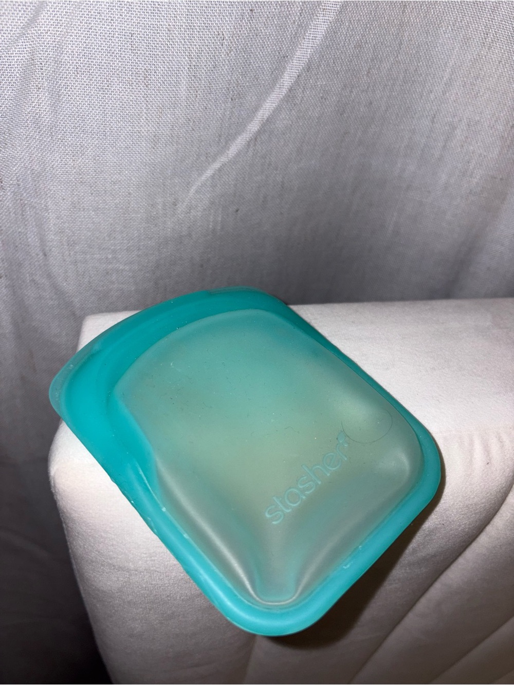 Stasher Teal Reusable Silicone Food Storage Pouch
